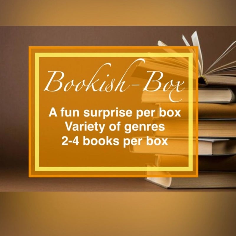 Book-ish Box of 2-4 adult themed books