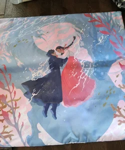 Fairyloot: The Girl Who Fell Beneath the Sea Cushion Cover