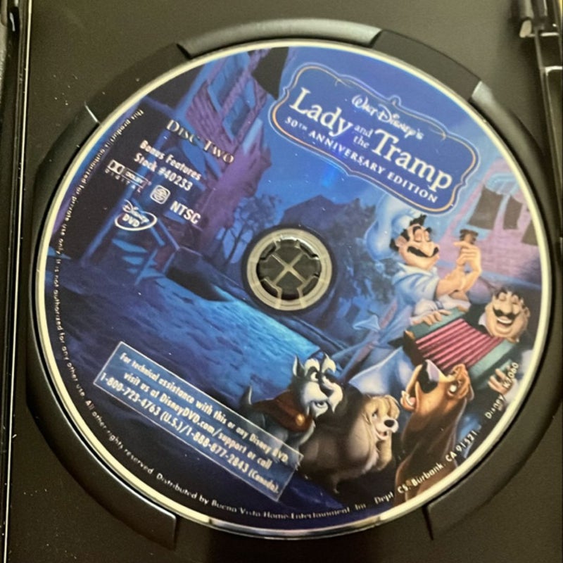 Lady and the Tramp DVD