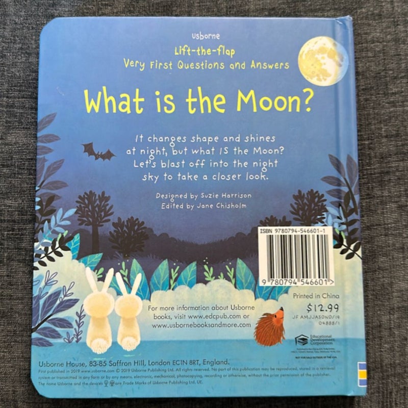 Lift-The-Flap Very First Questions and Answers What Is the Moon?
