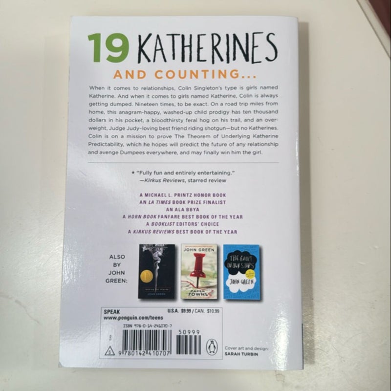 An Abundance of Katherines