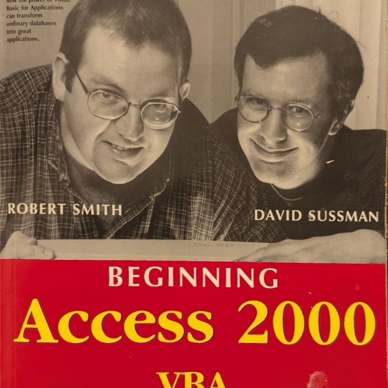 Beginning Access 2000 VBA