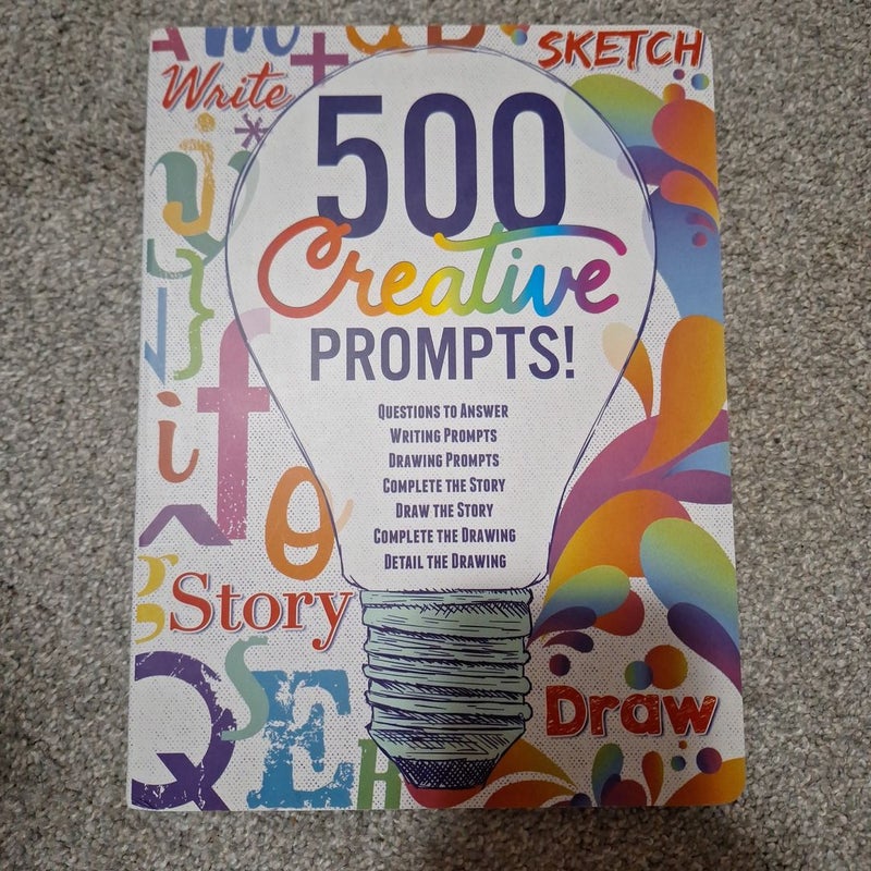 500 Creative Prompts by , Paperback | Pangobooks