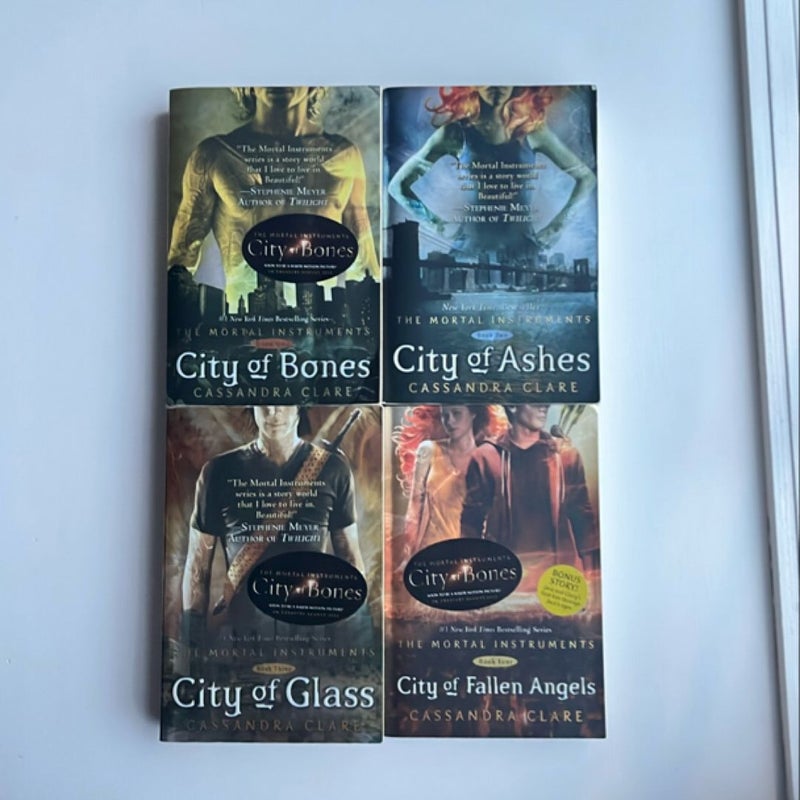 The Mortal Instruments Books 1-4