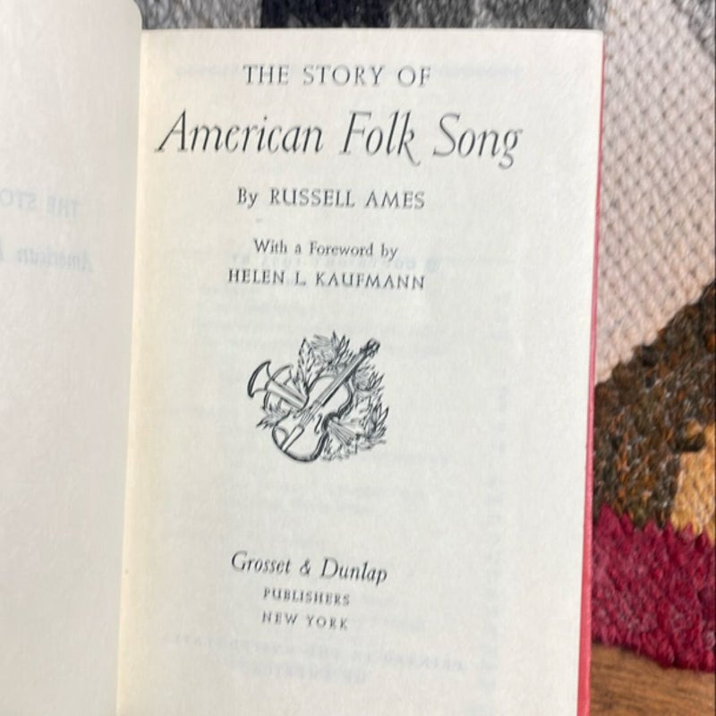 The Story of American Folk Song (1955)