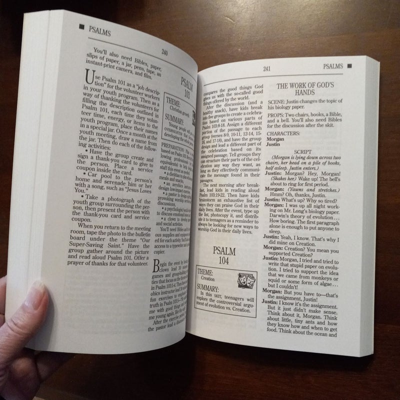 The Youth Worker's Encyclopedia of Bible-Teaching Ideas