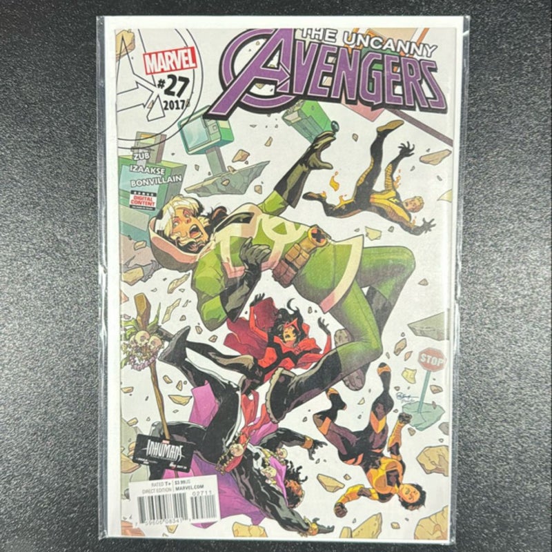 The Uncanny Avengers # 27 2017 Marvel Comics