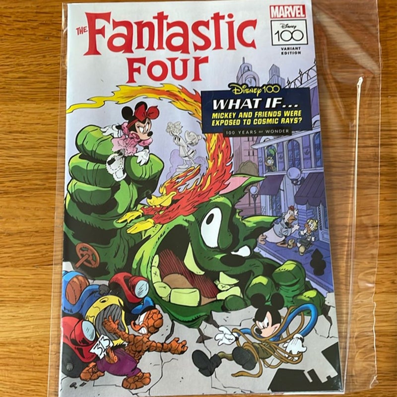 The Fantastic Four Marvel Disney 100 Variant Edition 