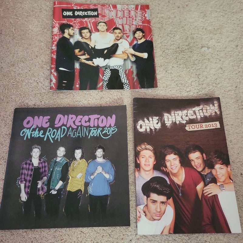 One Direction tour books