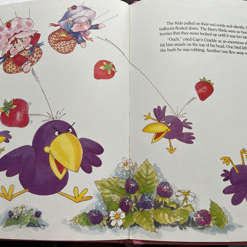 Vintage Hardcover Strawberry Shortcake and the Big Balloon Race