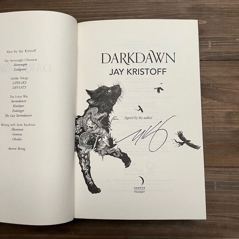 Darkdawn (Signed, Waterstone Exclusive Edition)