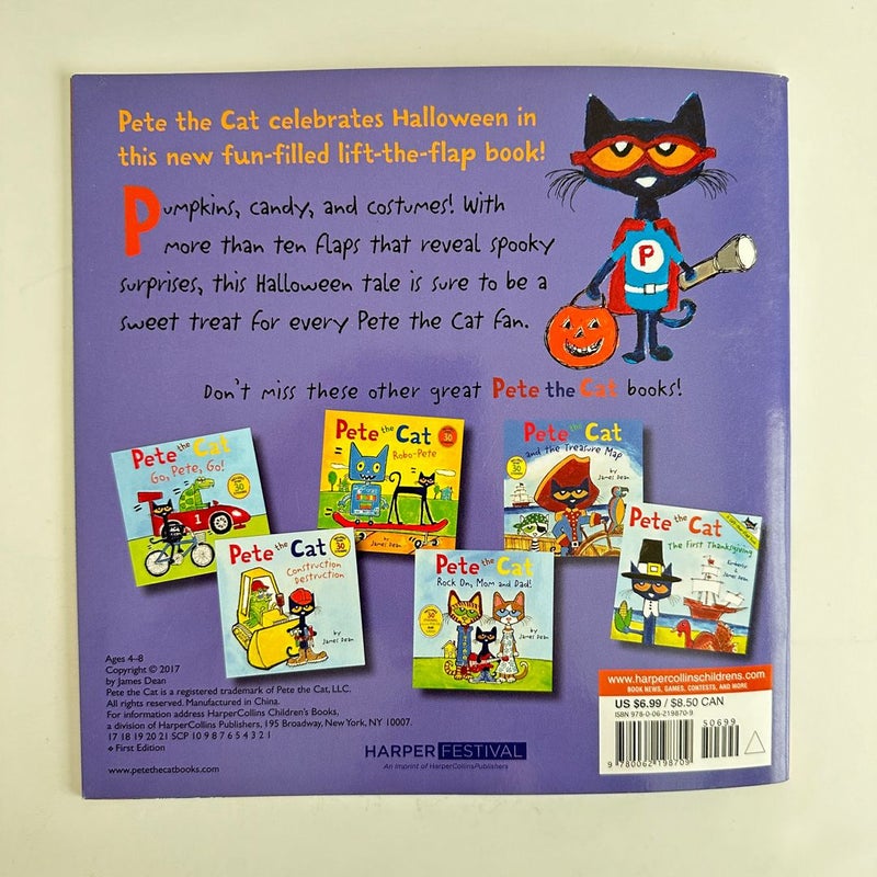 Pete the Cat Trick or Pete, Lift-the-Flap