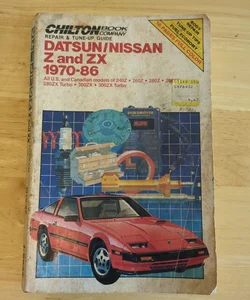 Car Owners Datsun Nissan Chilton Book Company Repair snd and Tune Up Guide