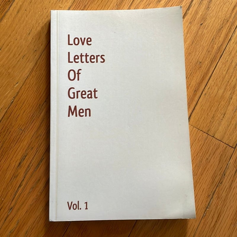 Love Letters of Great Men