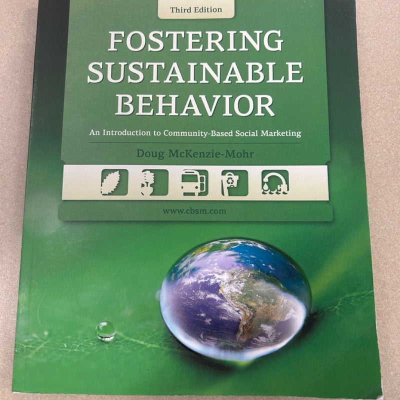 Fostering Sustainable Behavior