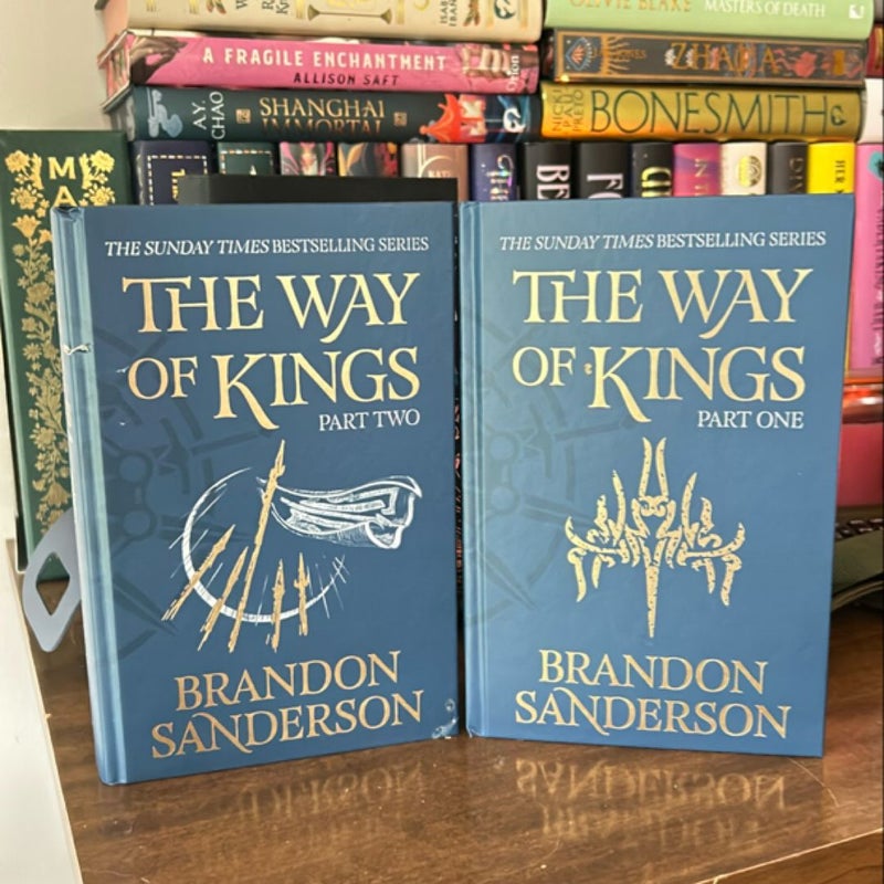 The Way of Kings Part 1 & 2 Fairyloot Editions