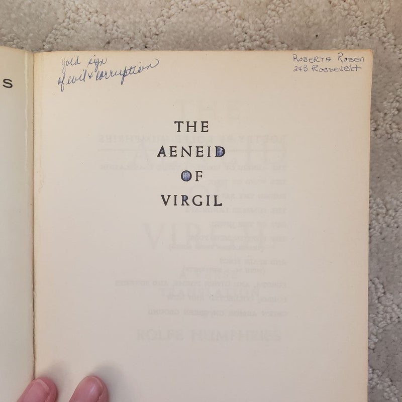 The Aeneid of Virgil (The Scribner Library Edition, 1951)
