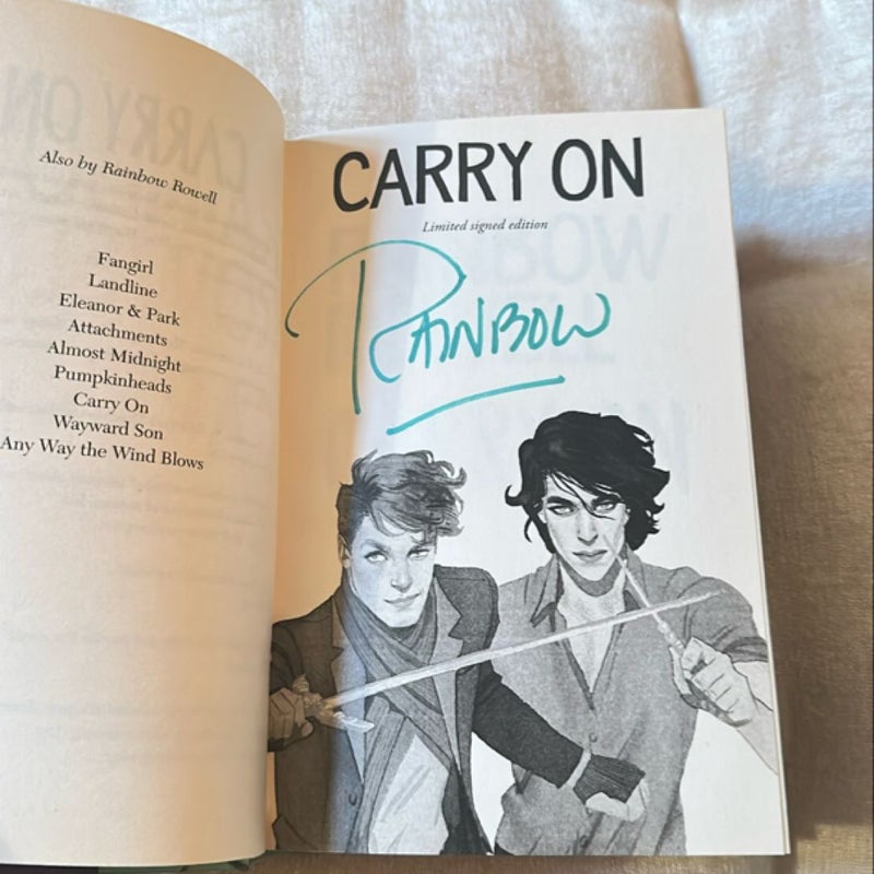 Carry On *Signed Waterstones Edition* 