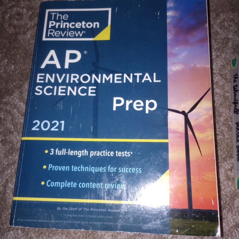 Princeton Review AP Environmental Science Prep 2021