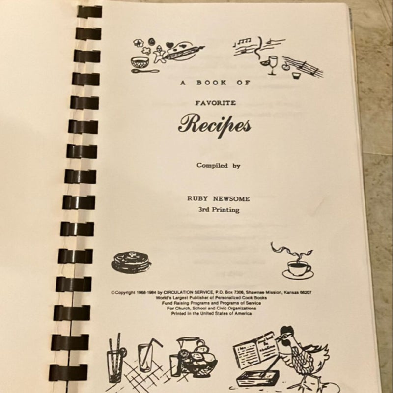 Celebrity cookbook