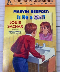 Marvin Redpost Is He a Girl? by Louis Sachar 1993 Paperback Book 90s Good