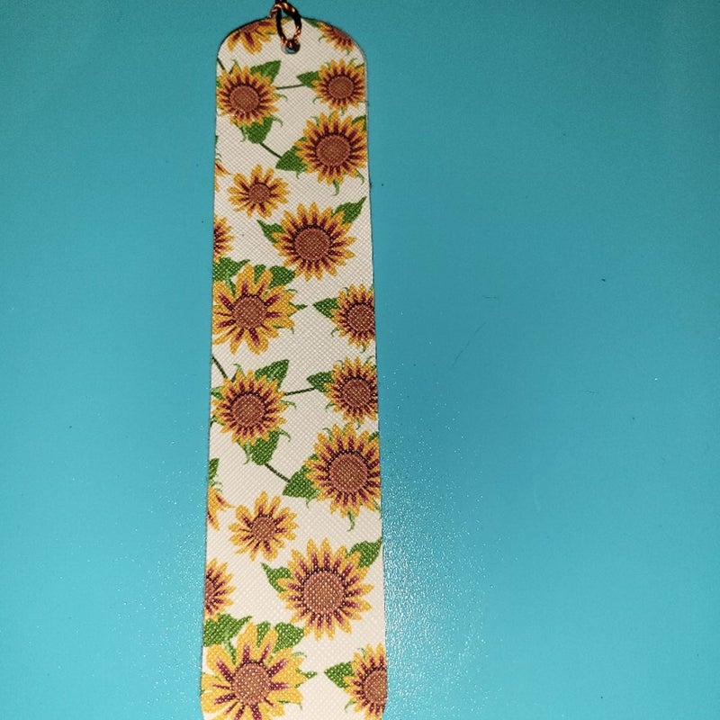 Sunflower bookmark