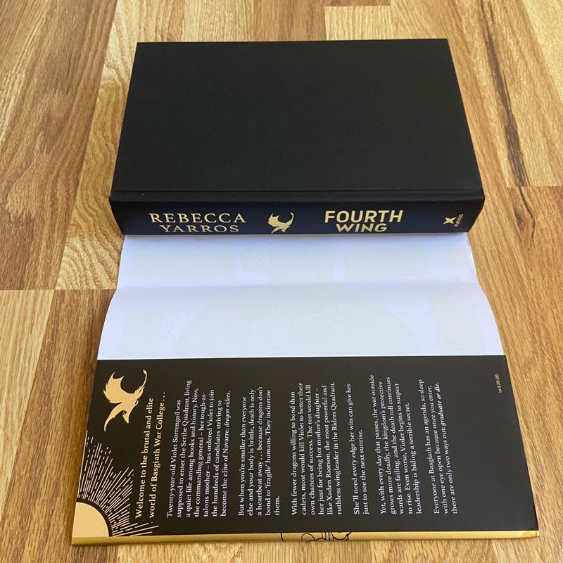 Signed Fourth Wing