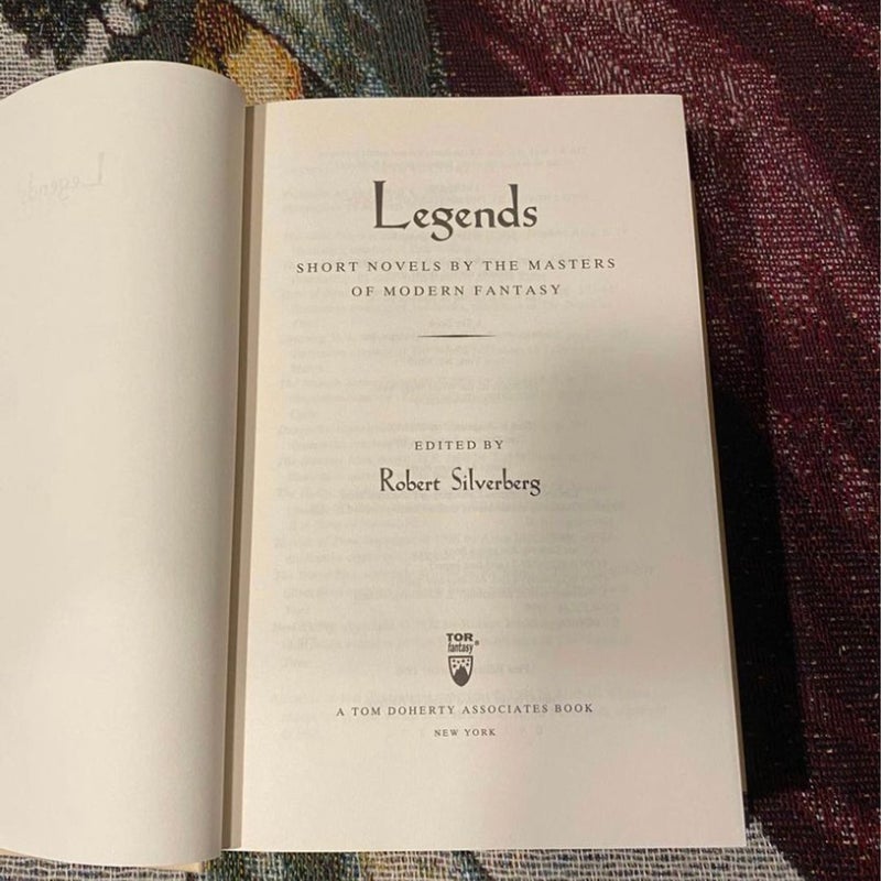 Legends : Stories By the Masters of Modern Fantasy by Stephen King (1998) 1st Ed
