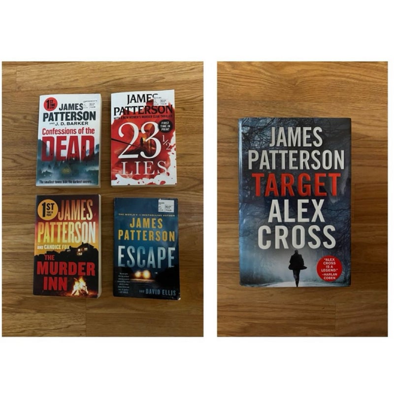 James Patterson Book Bundle