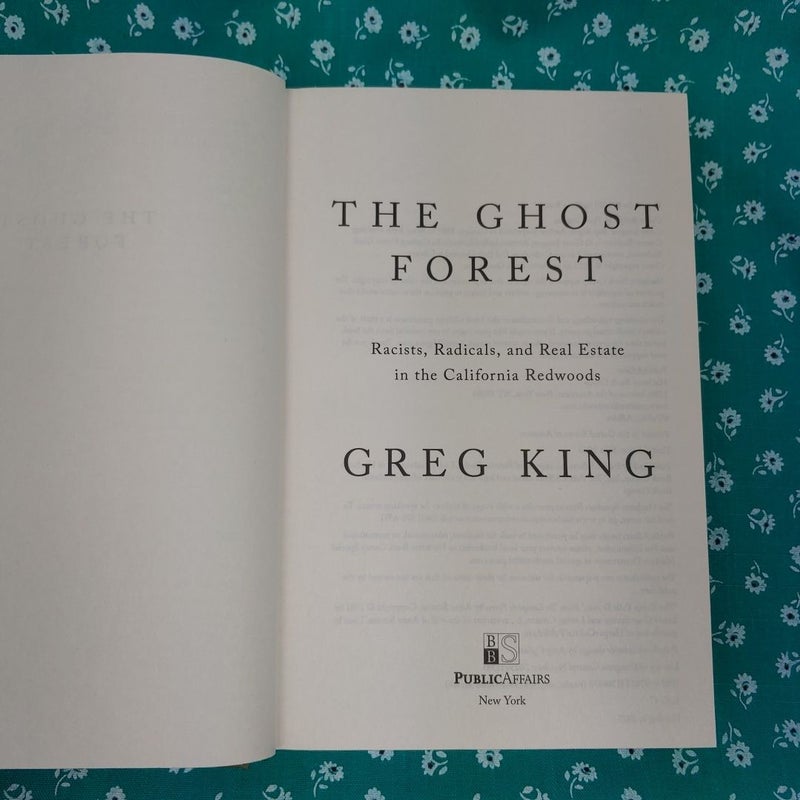 The Ghost Forest (First ed.)