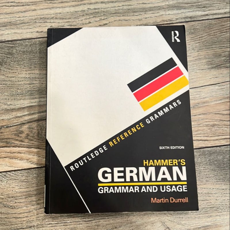 Hammer's German Grammar and Usage