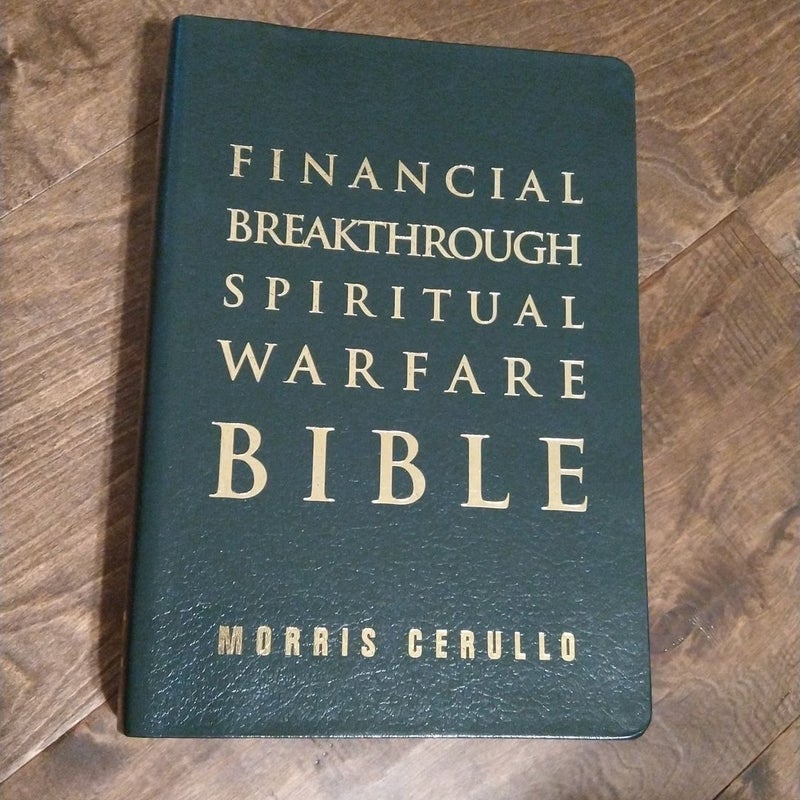 Financial Breakthrough Spiritual Warfare Bible 