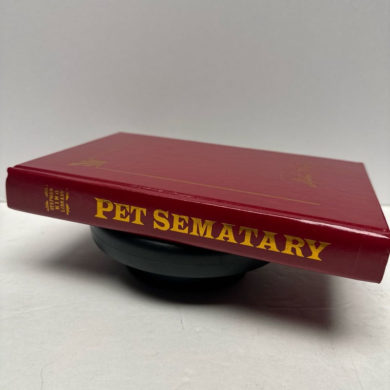 PET SEMATARY Stephen King Library “Red Leather” 