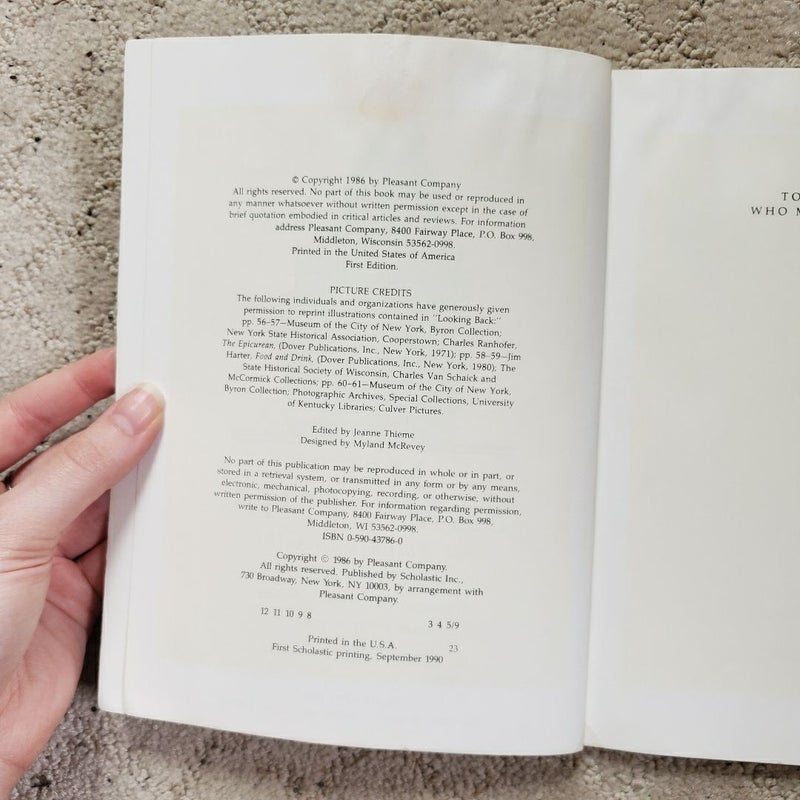 Meet Samantha: An American Girl (1st Edition, 1986)