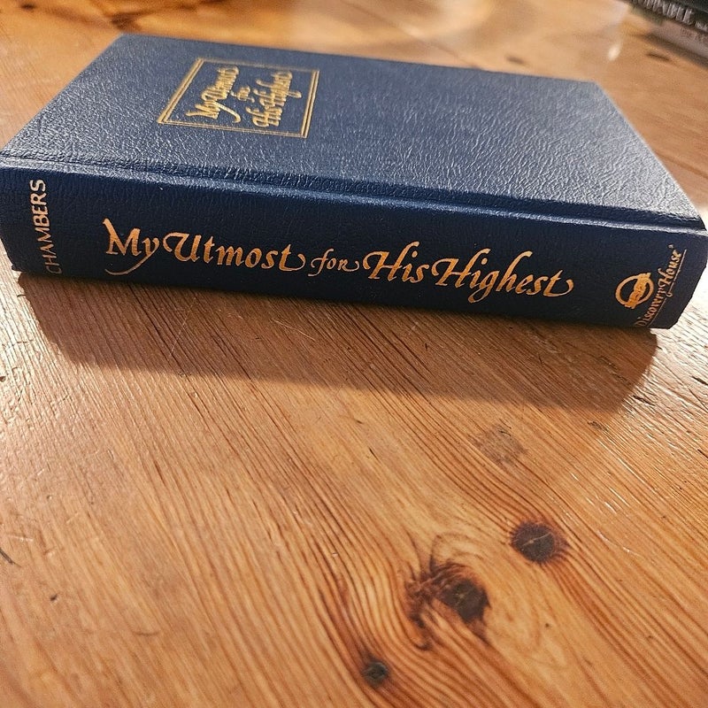 My Utmost for His Highest