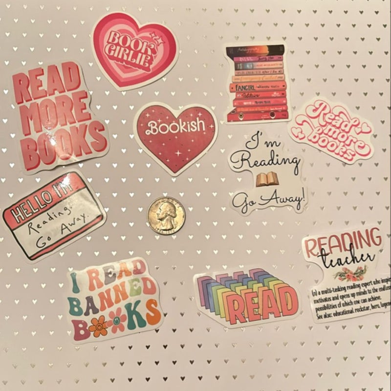 Bookish Stickers