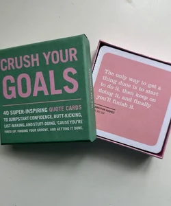 *New* Knock Knock Crush Your Goals Inner-Truth Deck