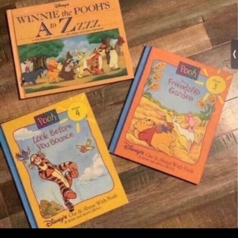 EUC Disney Winnie the Pooh BOOK BUNDLE