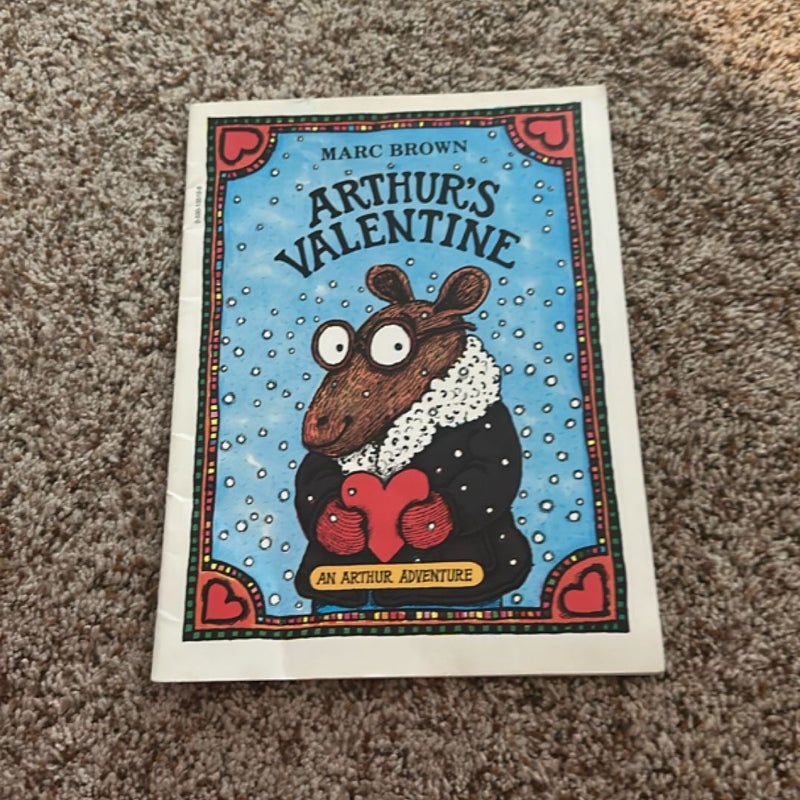 Arthur's Valentine Book by Marc Brown
