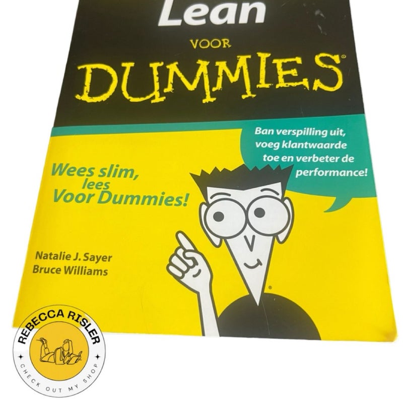 Lean voor dummies (Dutch Edition)