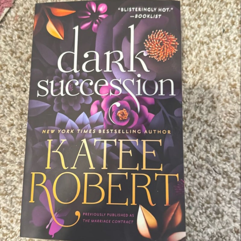 Dark Succession (previously Published As the Marriage Contract)