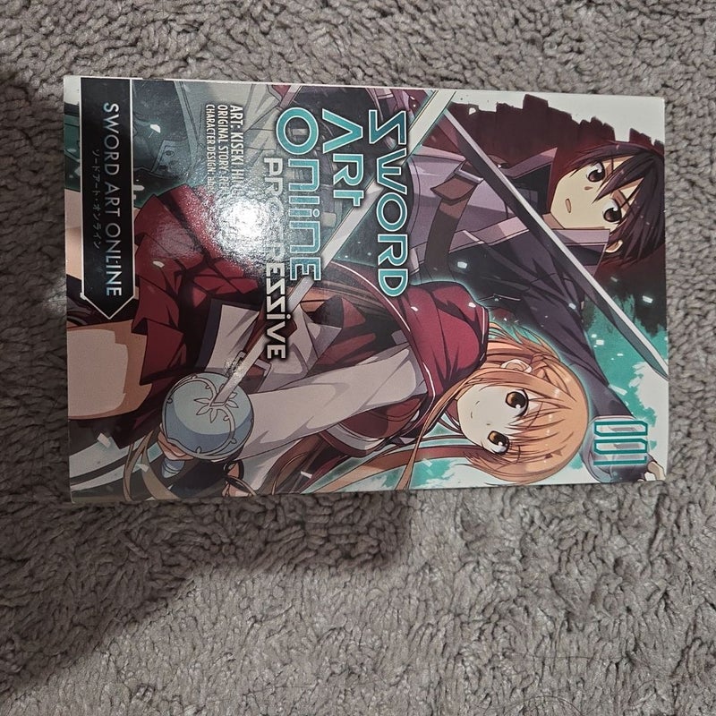 Sword Art Online Progressive, Vol. 1 and Vol. 2 (manga)