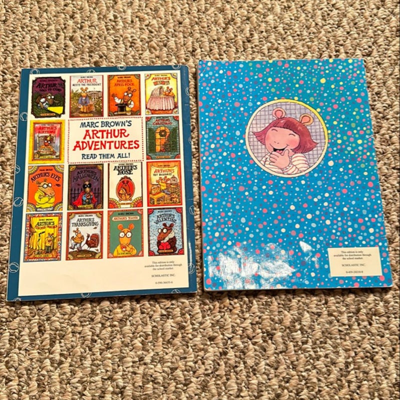 Lot/Bundle of 7 Arthur books by Marc Brown