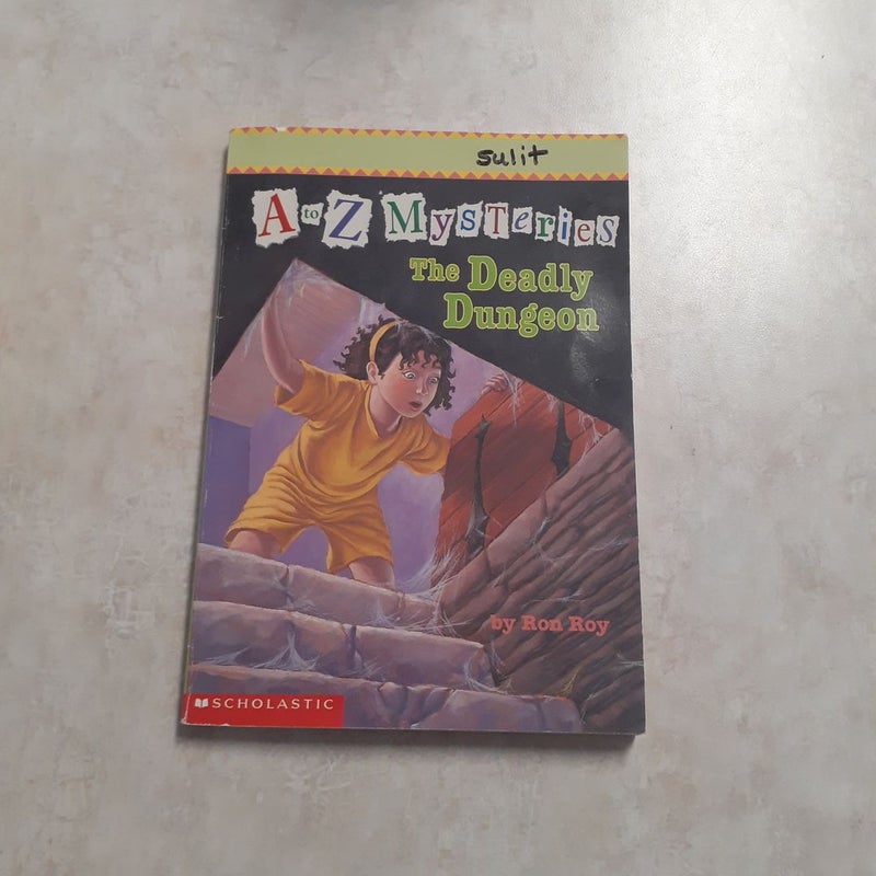 A to Z Mysteries The Deadly Dungeon