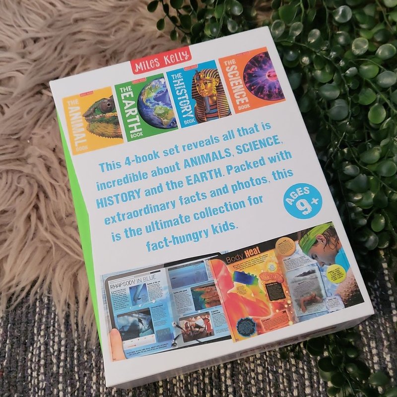The Ultimate Fact Box, 4 Book Set by Miles Kelly, Hardcover | Pangobooks