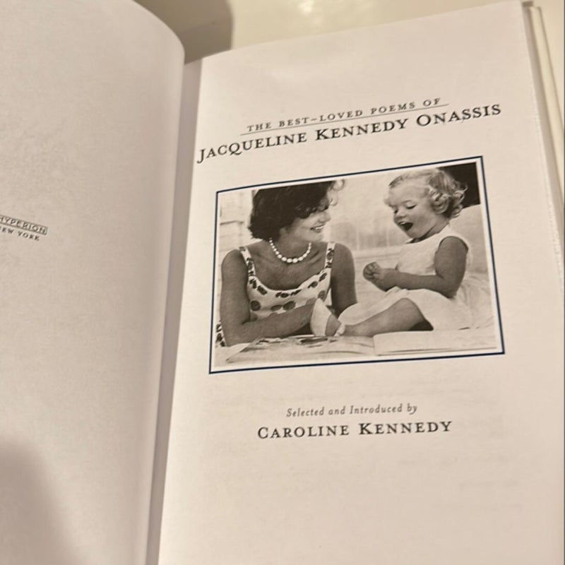The Best-Loved Poems of Jacqueline Kennedy Onassis