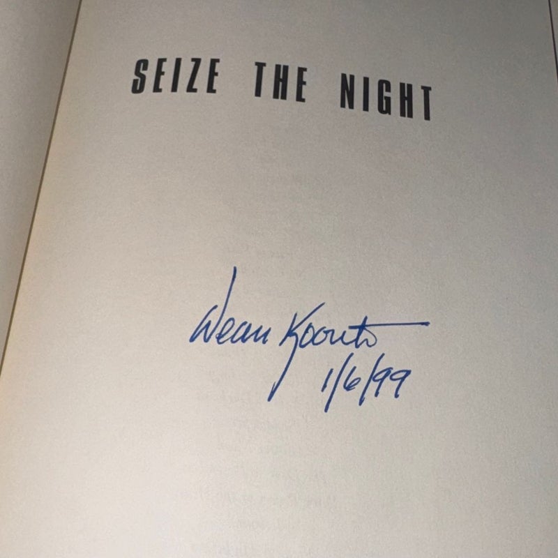 Seize the Night SIGNED
