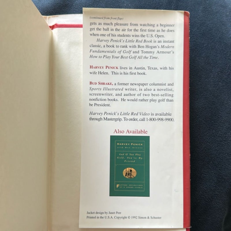 Harvey Penick's Little Red Book