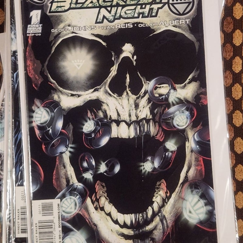 Blackest Night Issues 1-6