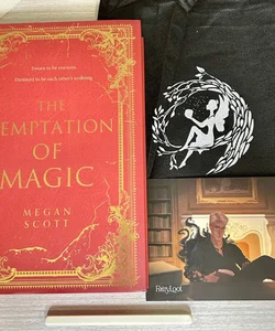 The Temptation of Magic (Signed Fairyloot NEW HC 2024)